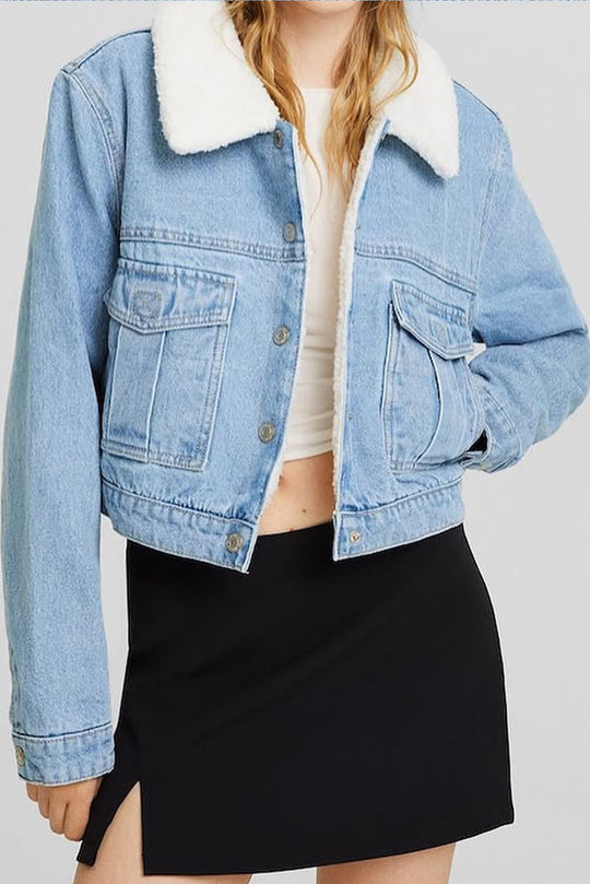 Sherpa jacket - Blues and Jazz