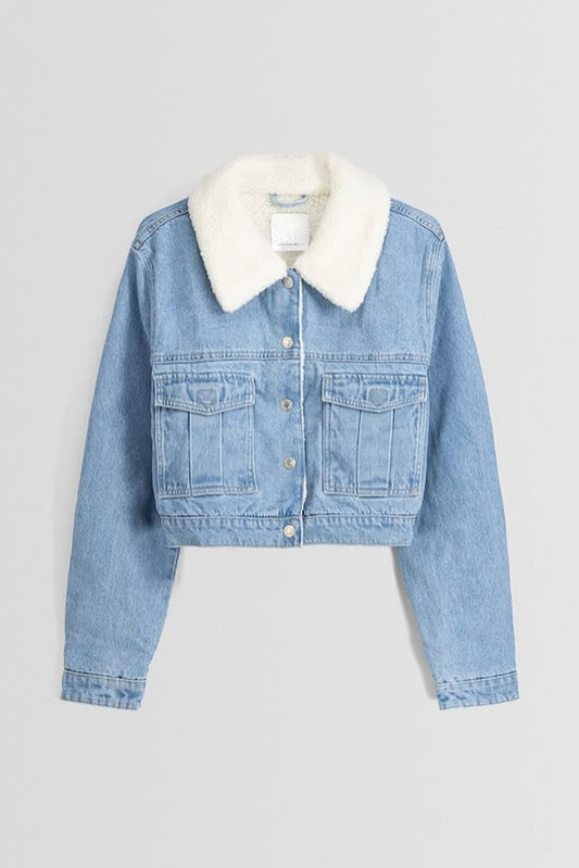 Sherpa jacket - Blues and Jazz