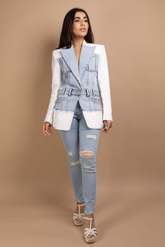 Nora Blue Skinny Jeans - Blues and Jazz