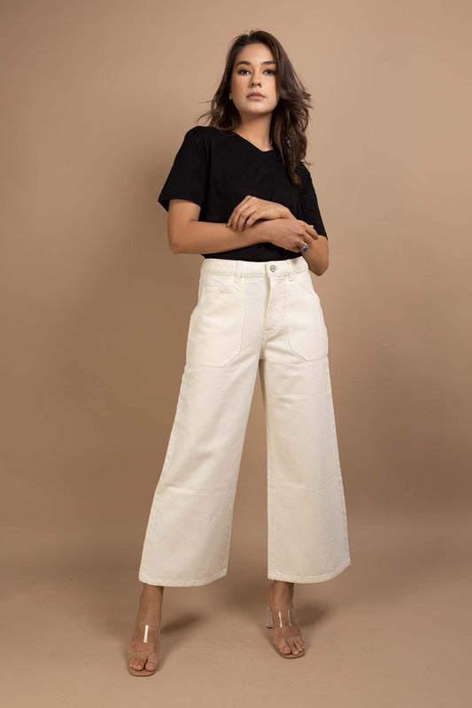 Lara Wide Legs - Blues and Jazz