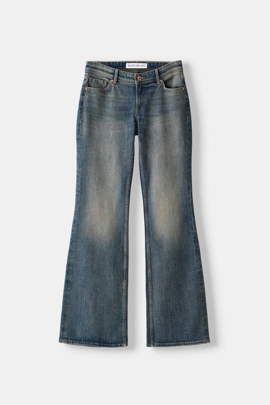 Kumino Low Waist Boot Cut - Blue - Blues and Jazz