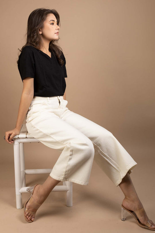 Lara Wide Legs - Blues and Jazz