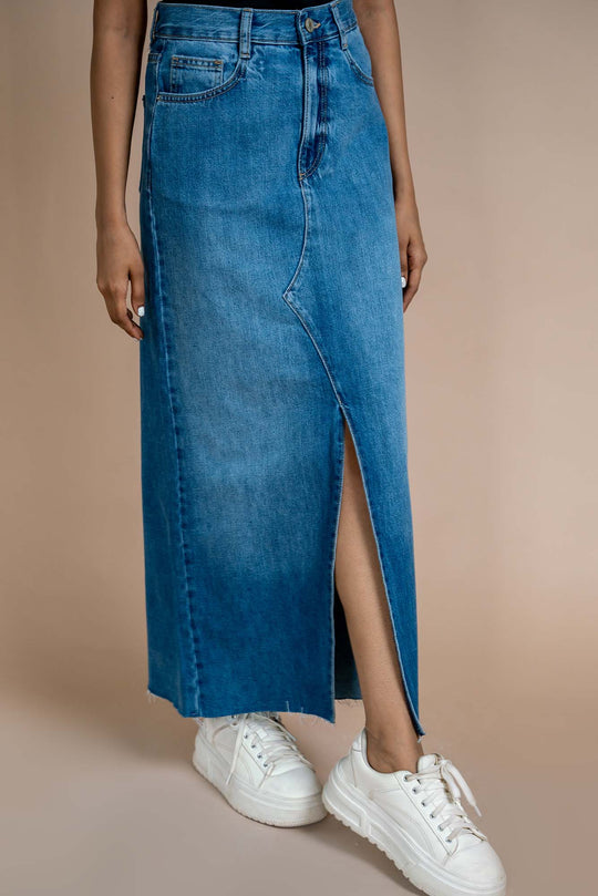 Elsa - Midi Skirt - Blues and Jazz