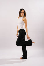 Nora Low Waist Boot Cut - Black Jeans - Blues and Jazz