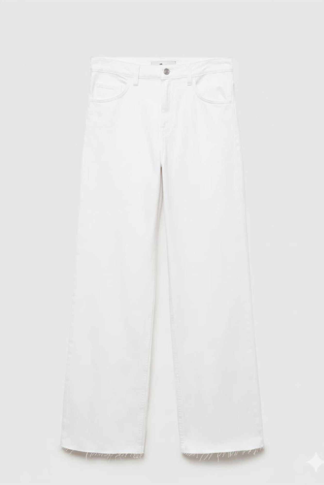 Ibiza Wide Leg Jeans (White) - Blues and Jazz