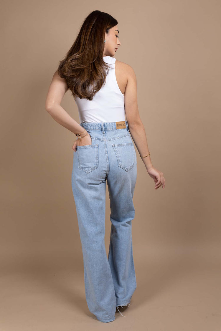 90’s Wide Leg - Blues and Jazz