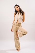Ibiza - Wide Leg Jeans (Sand) - Blues and Jazz