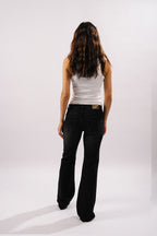 Nora Low Waist Boot Cut - Black Jeans - Blues and Jazz