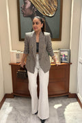 Stella- Wide leg jeans (White) - Blues and Jazz