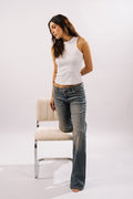 Nora Low Waist Boot Cut - Blue Jeans - Blues and Jazz