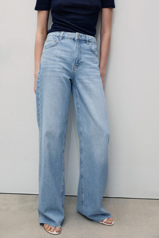 Danila - Wide Leg Jeans - Blues and Jazz