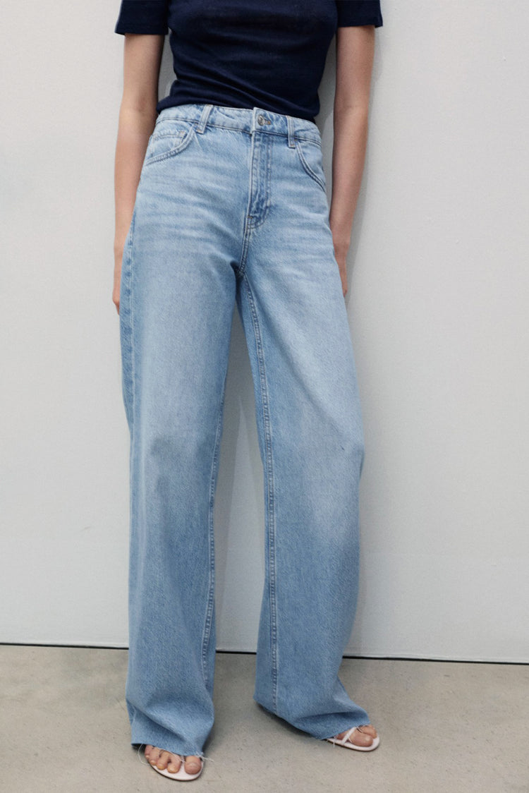 Danila - Wide Leg Jeans - Blues and Jazz