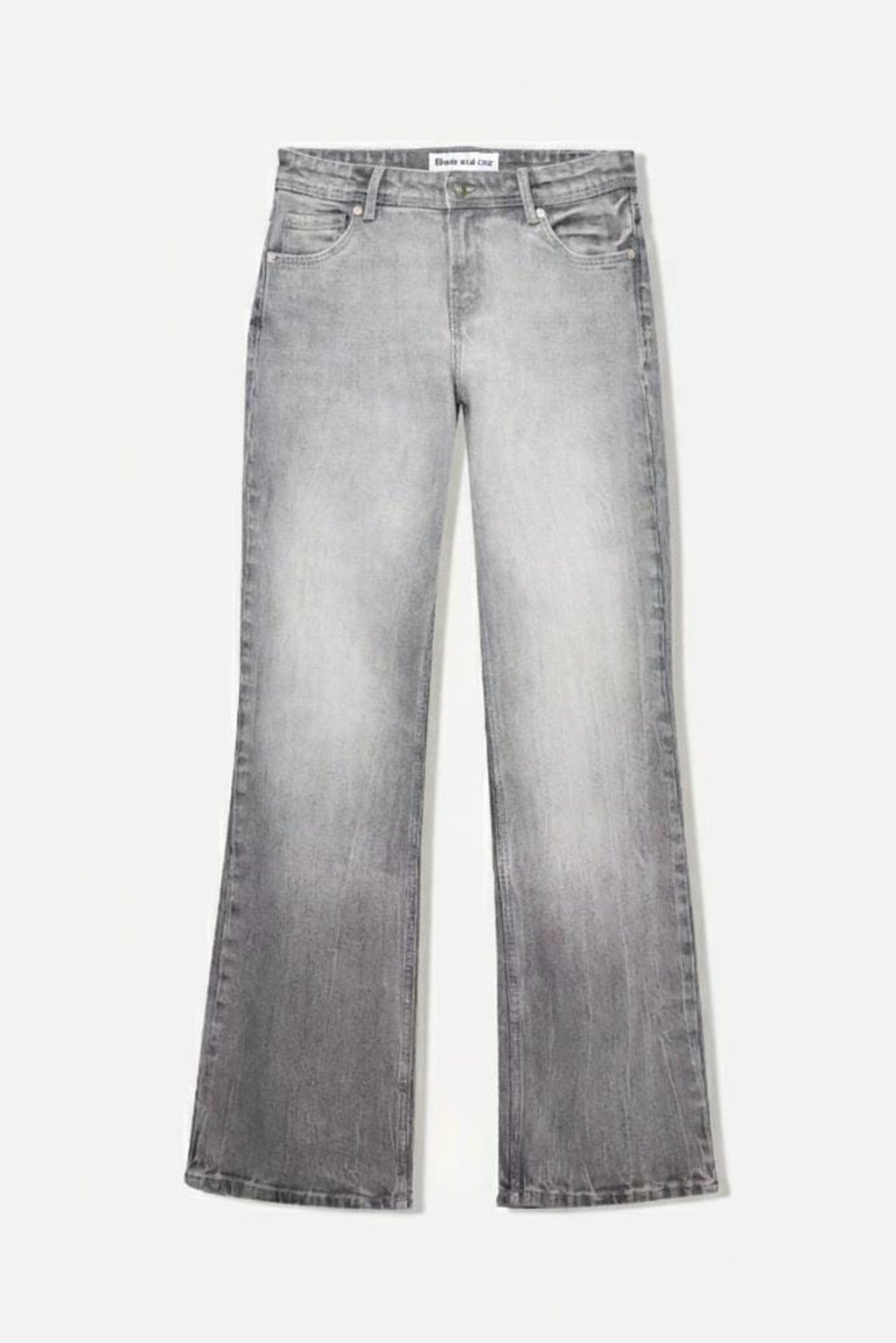 Nora Low Waist Boot Cut - Light Grey - Blues and Jazz