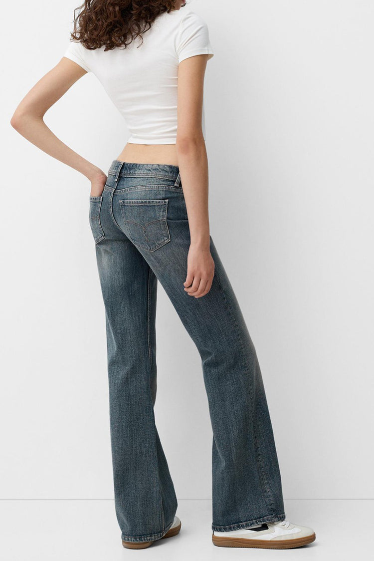 Kumino Low Waist Boot Cut - Blue - Blues and Jazz