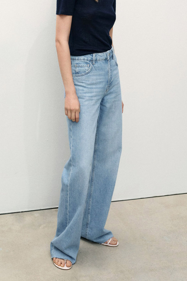 Danila - Wide Leg Jeans - Blues and Jazz