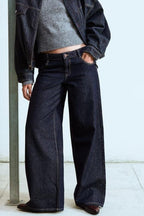 Mila - Wide Leg Rinse Jeans - Blues and Jazz
