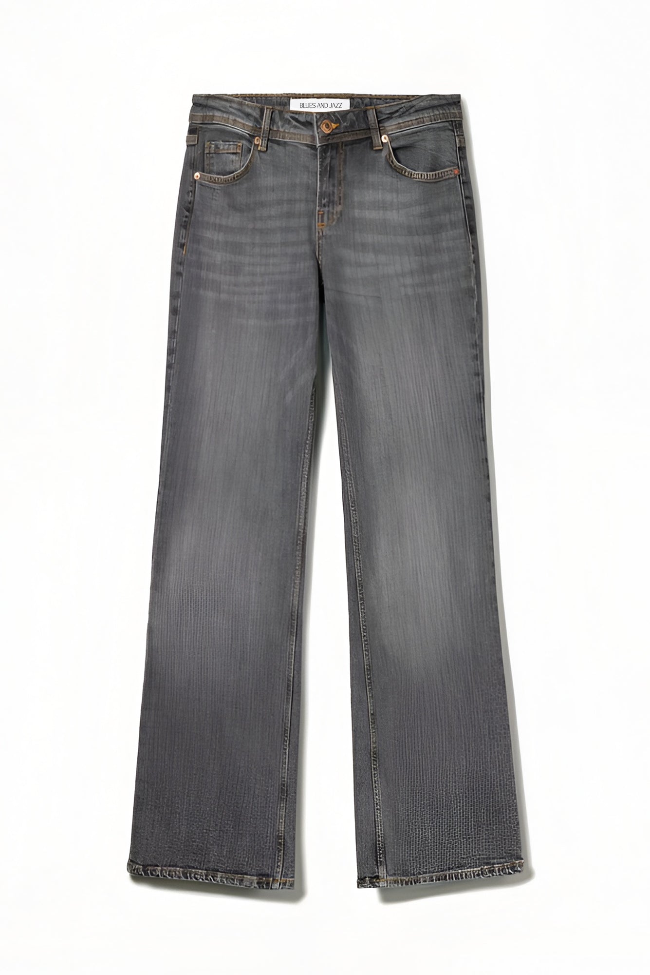 Kumino  Low Waist Boot Cut - Grey - Blues and Jazz