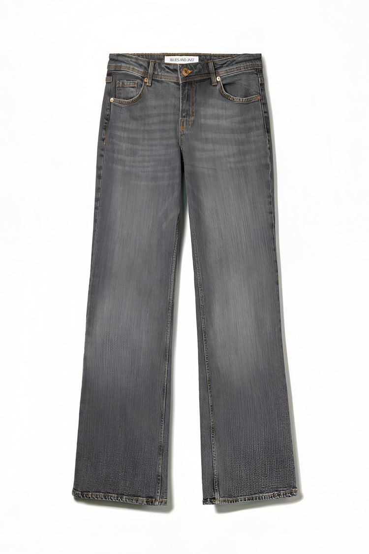 Kumino  Low Waist Boot Cut - Grey - Blues and Jazz