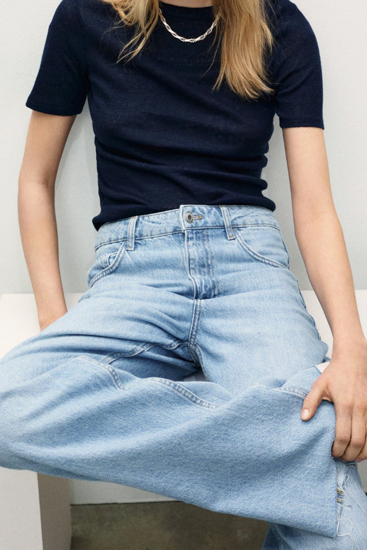 Danila - Wide Leg Jeans - Blues and Jazz