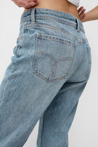 Nora Low Waist Boot Cut - Light Blue - Blues and Jazz