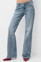 Nora Low Waist Boot Cut - Light Blue - Blues and Jazz