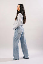 Ibiza - Wide Leg Jeans(Light blue) - Blues and Jazz