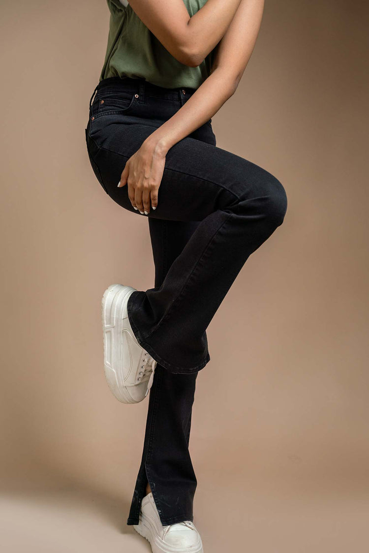 Soni- Flared Jeans - Blues and Jazz