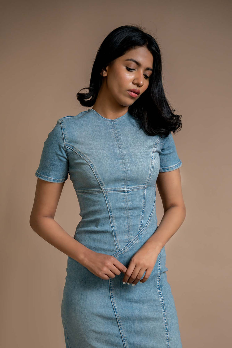 Veronica - Midi Dress - Blues and Jazz