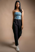 Leslie - Mom Fit Jeans - Blues and Jazz
