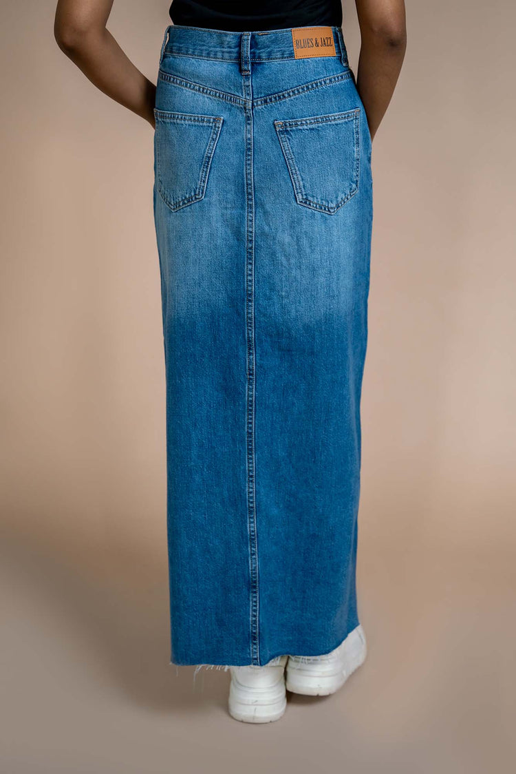 Elsa - Midi Skirt - Blues and Jazz