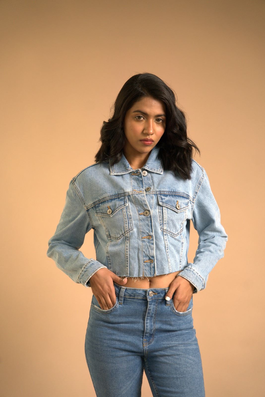 MIA - CROPPED JACKET - Blues and Jazz
