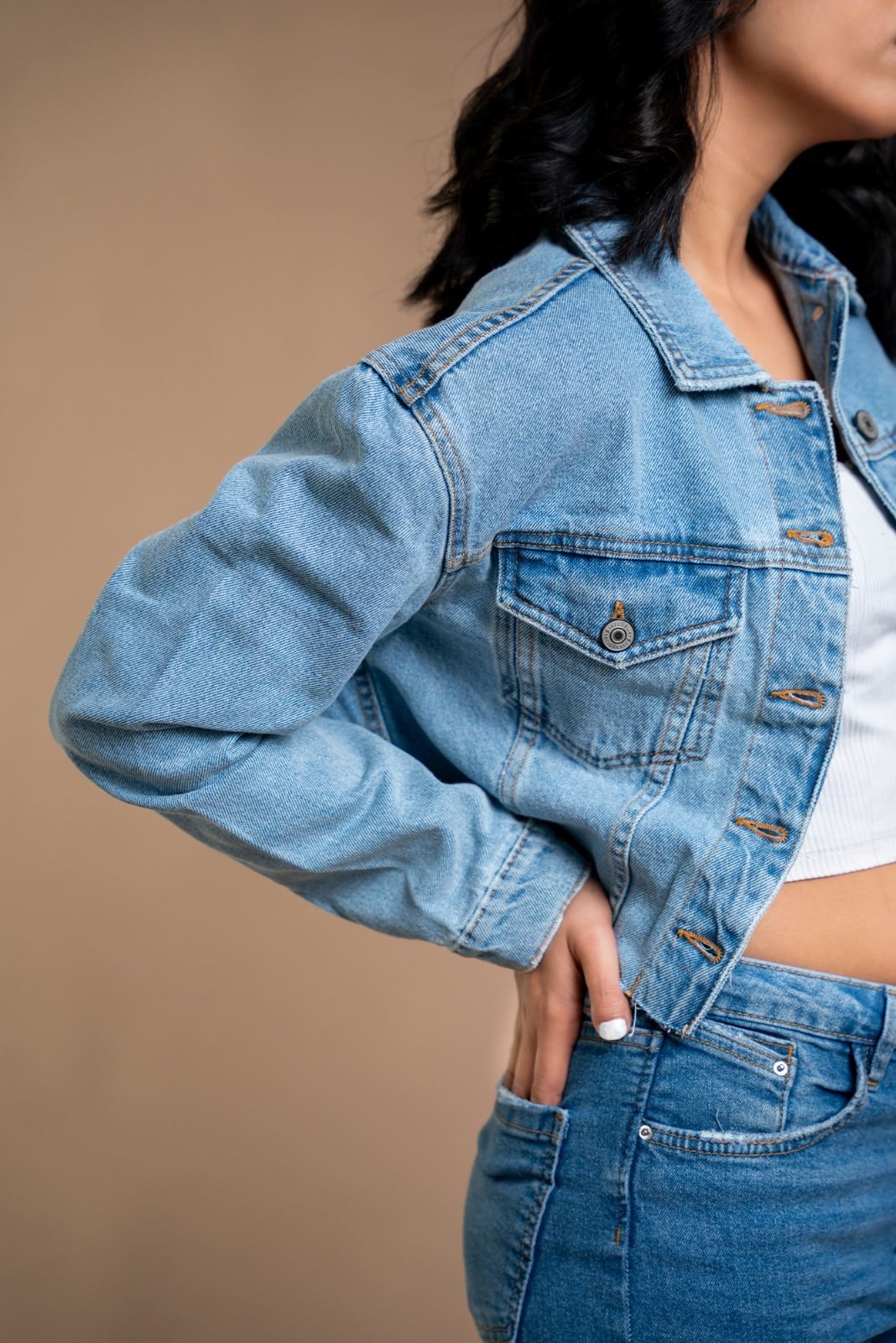 MIA - CROPPED JACKET - Blues and Jazz