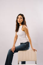 Nora Low Waist Boot Cut - Smoky Blue - Blues and Jazz