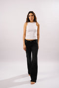 Nora Low Waist Boot Cut - Black Jeans - Blues and Jazz